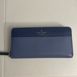 Kate Spade Blue Leather wallet
